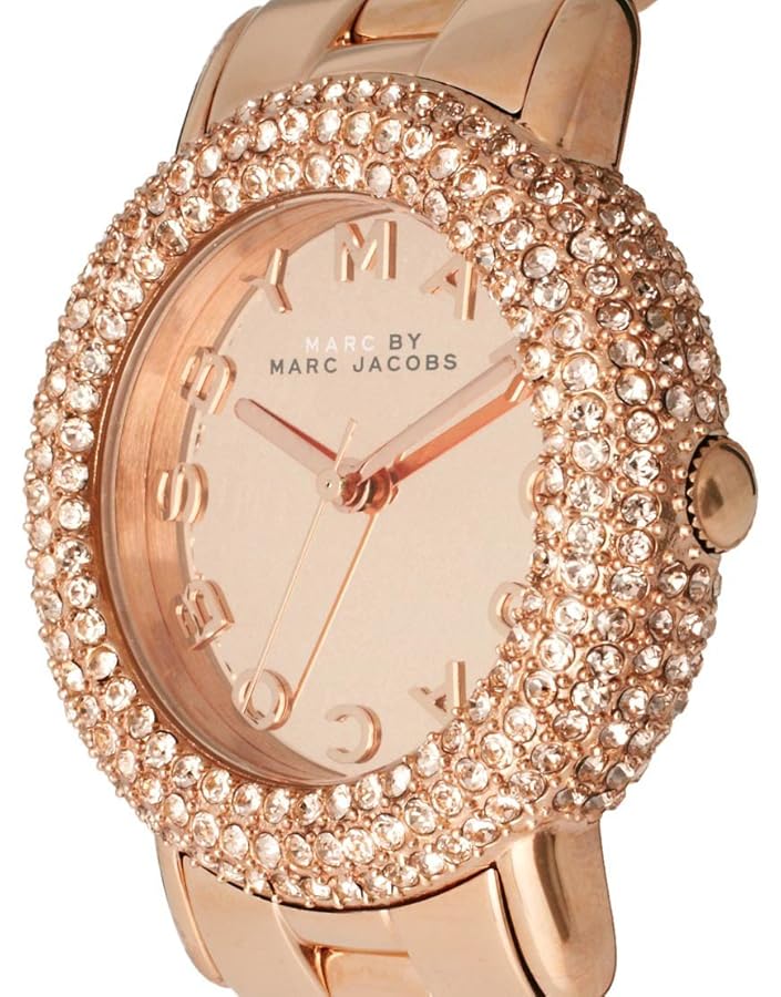 時計 MARCBYMARCJACOBS MARC by MARC JACOBS Rock Chronograph SS Silver Dial Men's